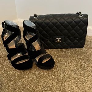 Vince Camuto ”Velvet Smooth” Strappy heel